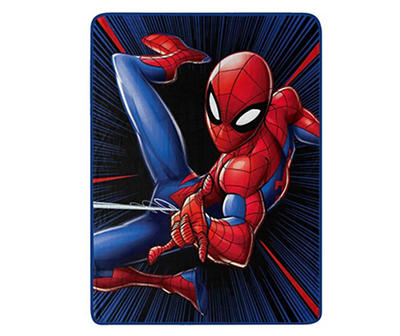 Spider-Man, Web Tricks Micro Raschel Throw Blanket, 46" x 60"