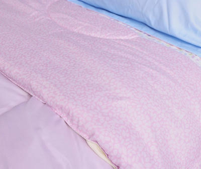 Pastel Tie-Dye Ombre Microfiber Full 9-Piece Bed-in-a-Bag Set