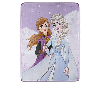 Frozen 2, In the Stars Micro Raschel Throw Blanket, 46" x 60"