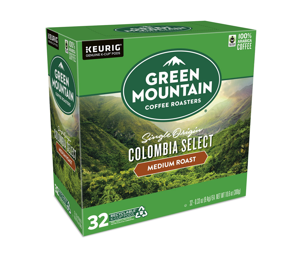 Green Mountain Colombia Select Medium Roast 32-Pack Brew Cups | Big Lots