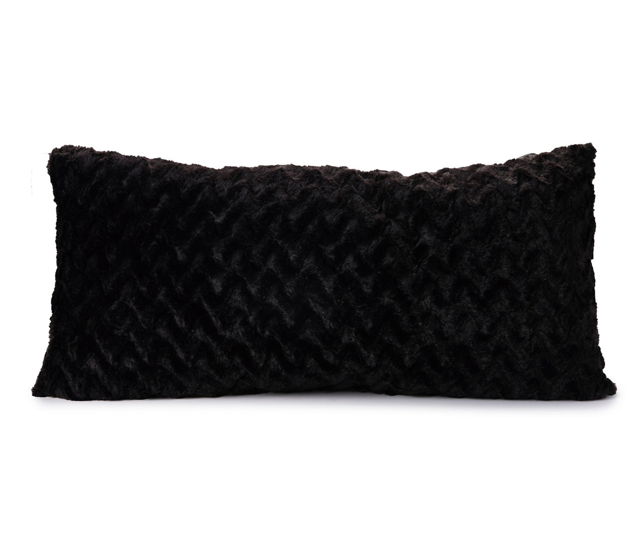 Big black fluffy pillows sale