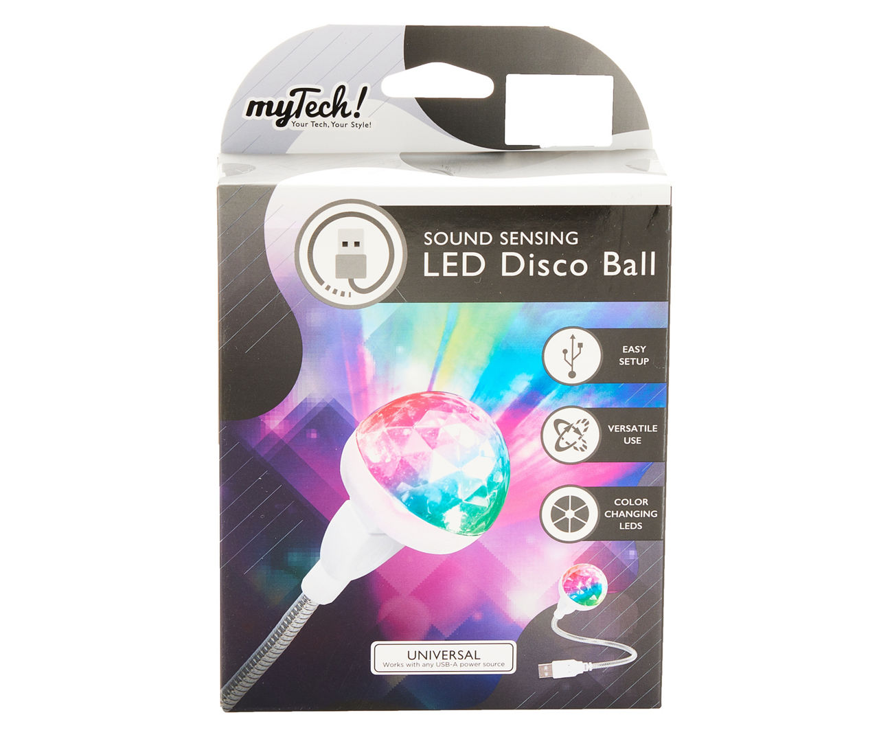 Unbranded Mini Disco Light Ball Untested For Parts or Display Only