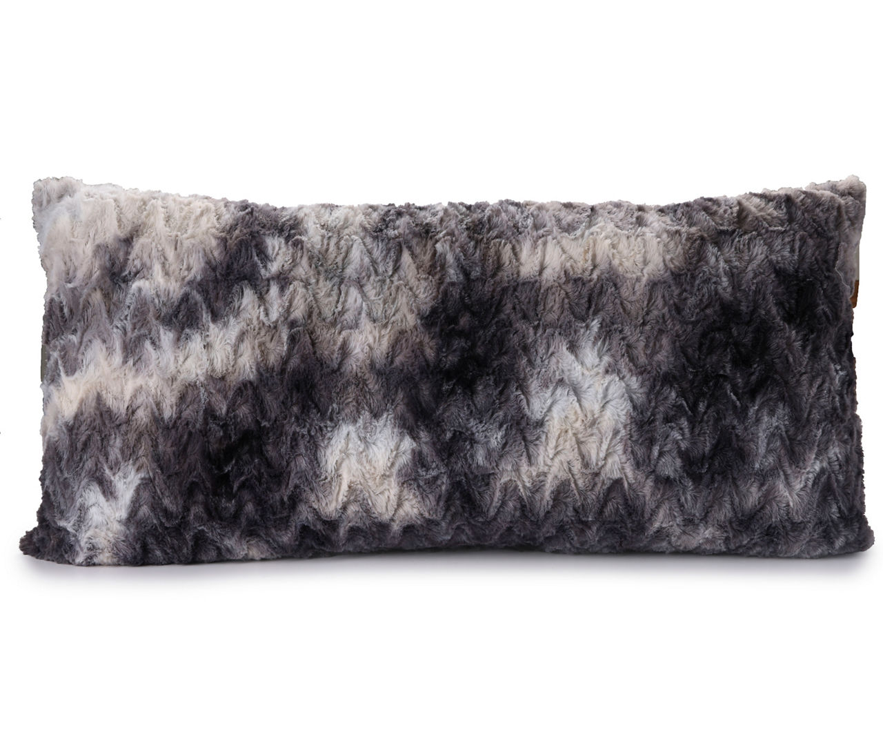 Zigzag Faux Fur Body Pillow Big Lots