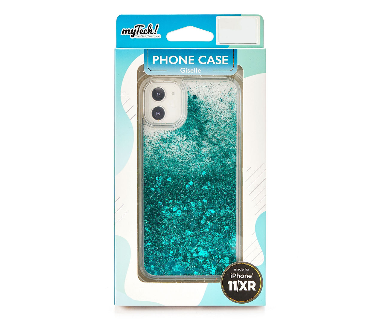 MyTech Teal Giselle Glitter iPhone 11 / XR Case | Big Lots