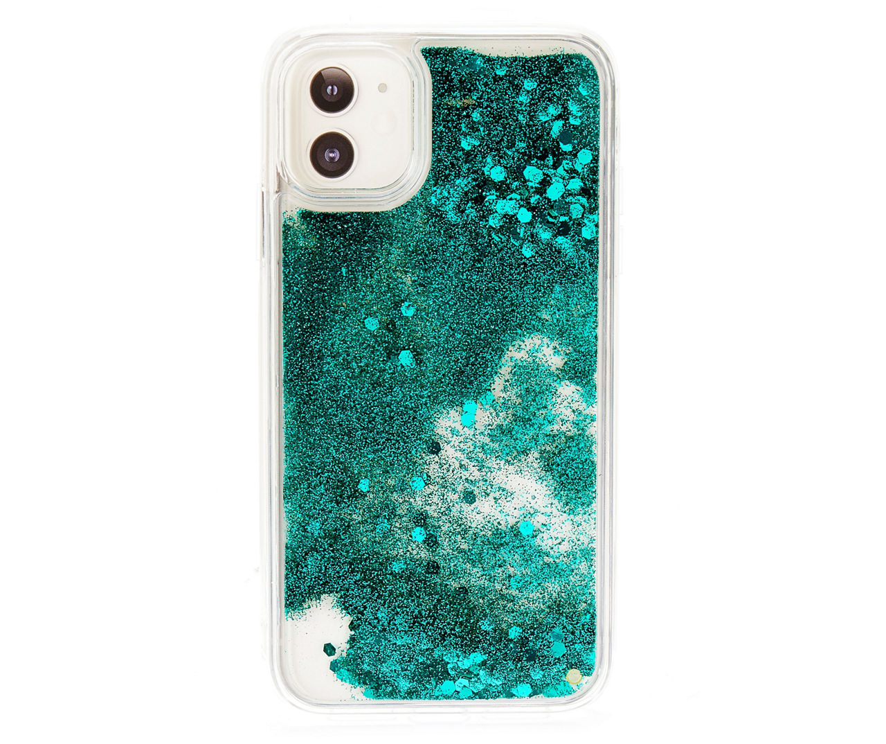 Teal Giselle Glitter iPhone 11 / XR Case