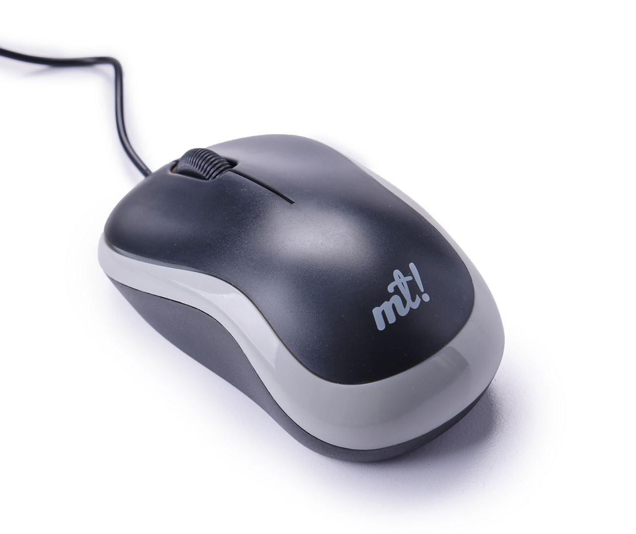Black & Gray Wired Mouse