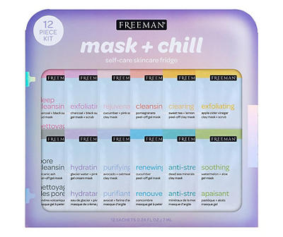 Mask + Chill 12-Piece Skin Care Set