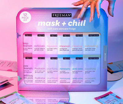 Mask + Chill 12-Piece Skin Care Set