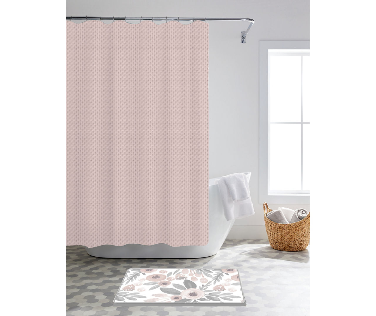 Bathroom Sets with Shower Curtain and Rugs  Bathroom shower curtain sets, Brown  shower curtain, Contemporary bathroom decor