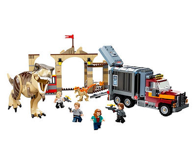 T. Rex & Atrociraptor Dinosaur Breakout 466-Piece 76948 Building Toy