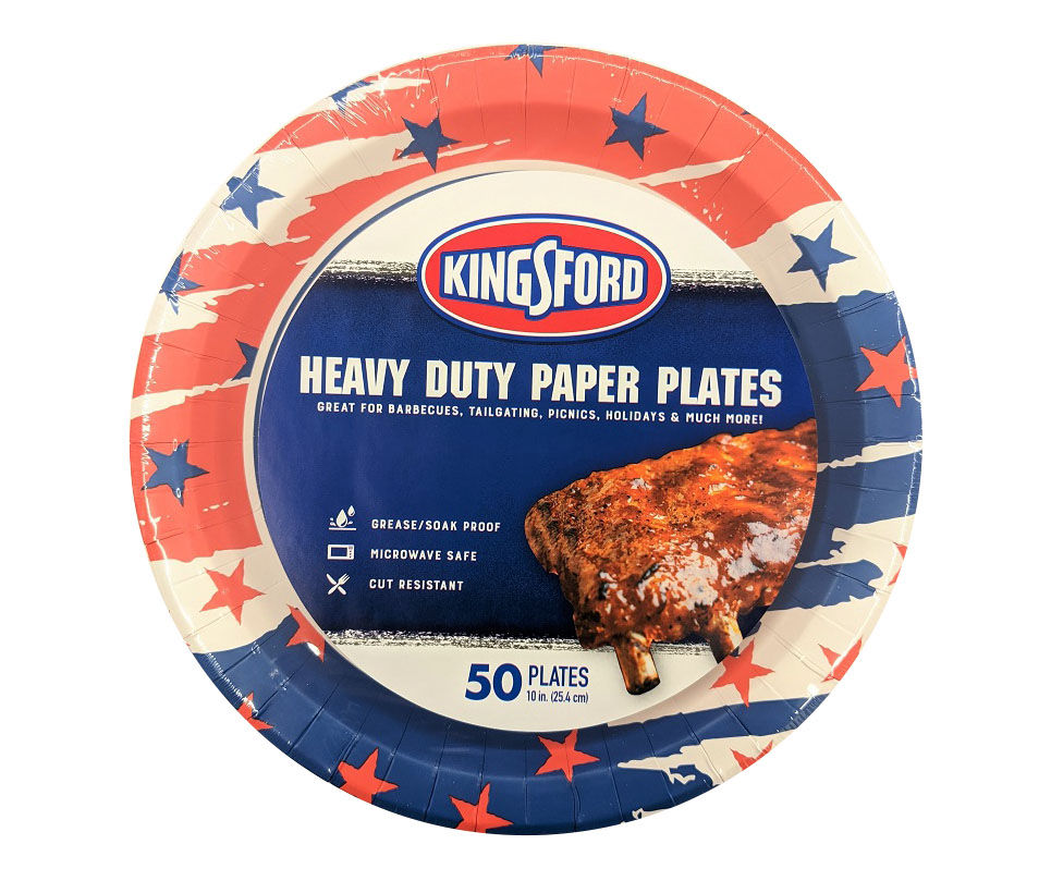 Kingsford 10 In. Round Heavy-Duty Paper Plate (35-Count)
