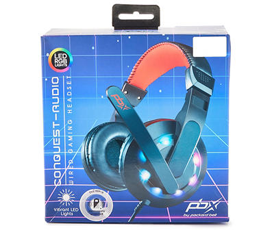 Conquest-Audio LED Wired Gaming Headset