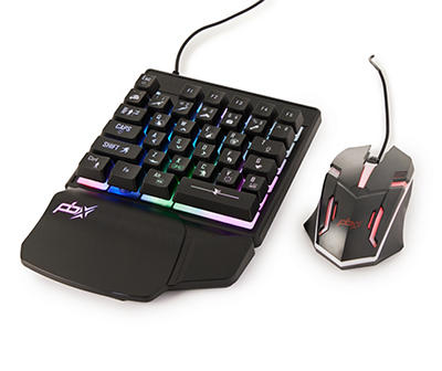 PBX Optima-Click Gaming Keyboard Mouse Kit