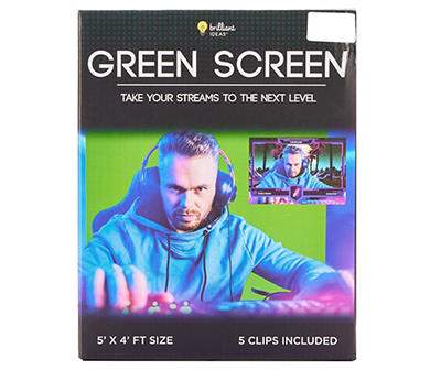 Green Screen, (5' x 4')