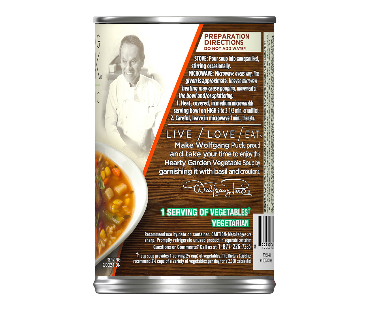 Wolfgang Puck Soup, Organic, Old Fashioned Potato, Canned & Boxed Soups