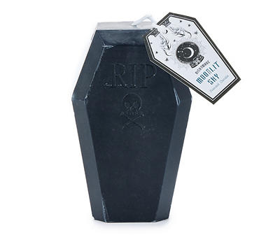 FN COFFIN CANDLE MOONLIT SKY