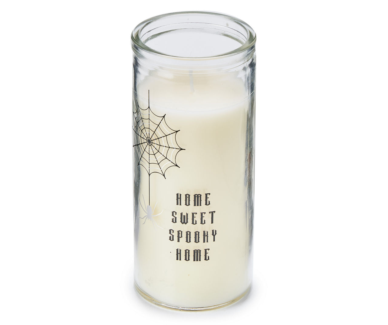 Black Licorice & Pumpkin Spider Decal Jar Candle, 7.5 oz.