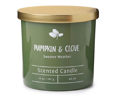 Pumpkin & Clove Opaque Jar Candle, 14 oz.