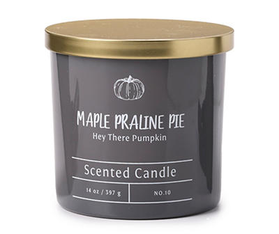 Maple Praline Pie Charcoal Opaque Jar Candle, 14 oz.
