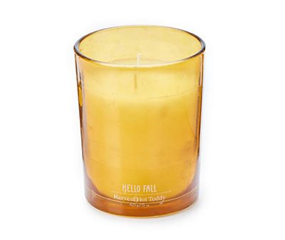 Harvest Hot Toddy Yellow Jar Candle, 15 oz.