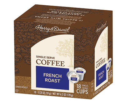 French Roast 18-Pack Single Serve Brew Cups