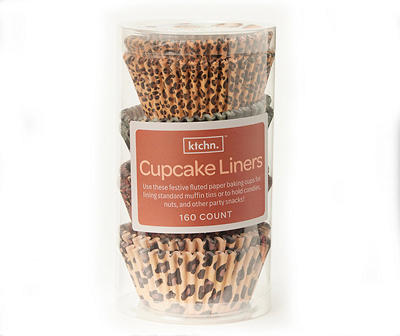 Wild Animal Cupcake Liner, 160-Count