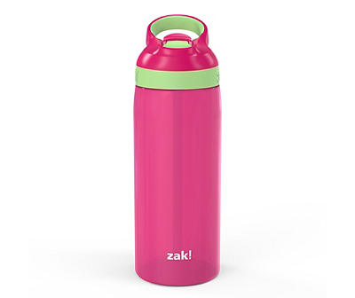 ZAK! Summer Pink Atlantic Straw Water Bottle, 25 Oz.