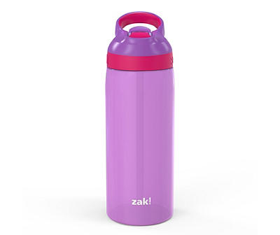 ZAK! Summer Lavender Atlantic Straw Water Bottle, 25 Oz.