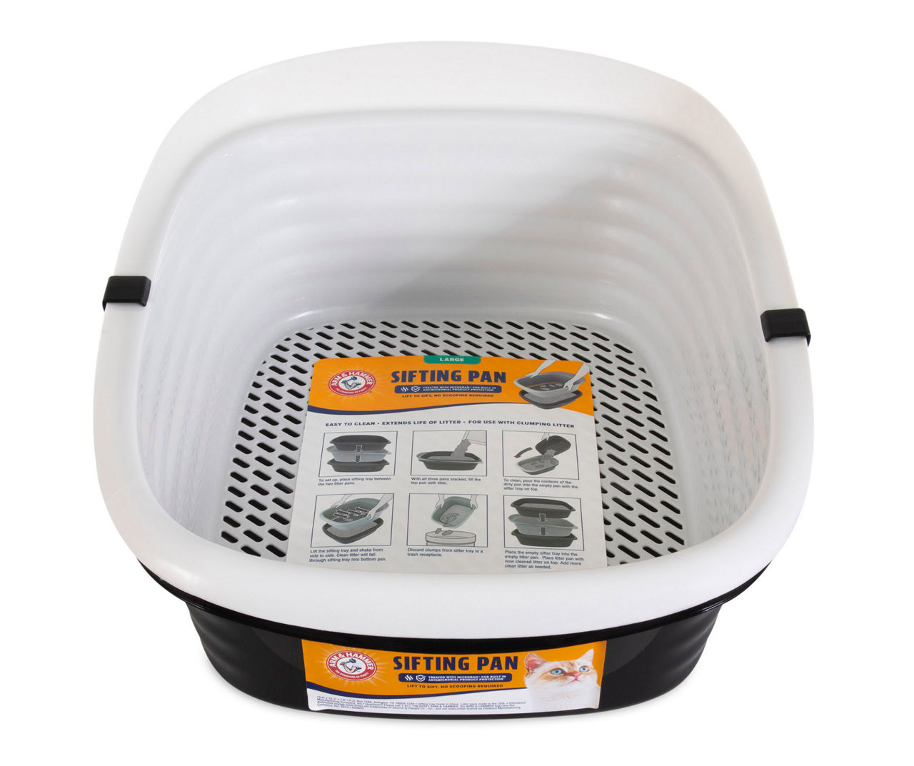 Sifter litter clearance box