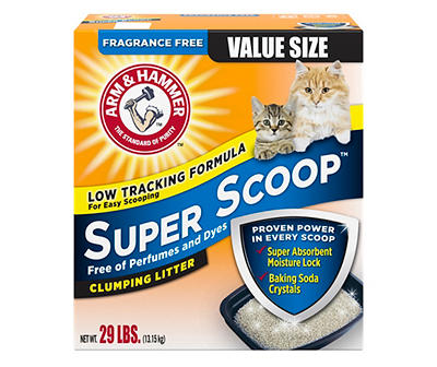 Super Scoop Clumping Cat Litter, 29 Lbs.