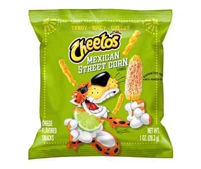 Cheetos Mexican Street Corn Cheese Flavored Snacks 1 oz