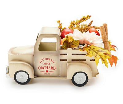 "Apple Orchard" Apple & Floral Truck Tabletop Decor