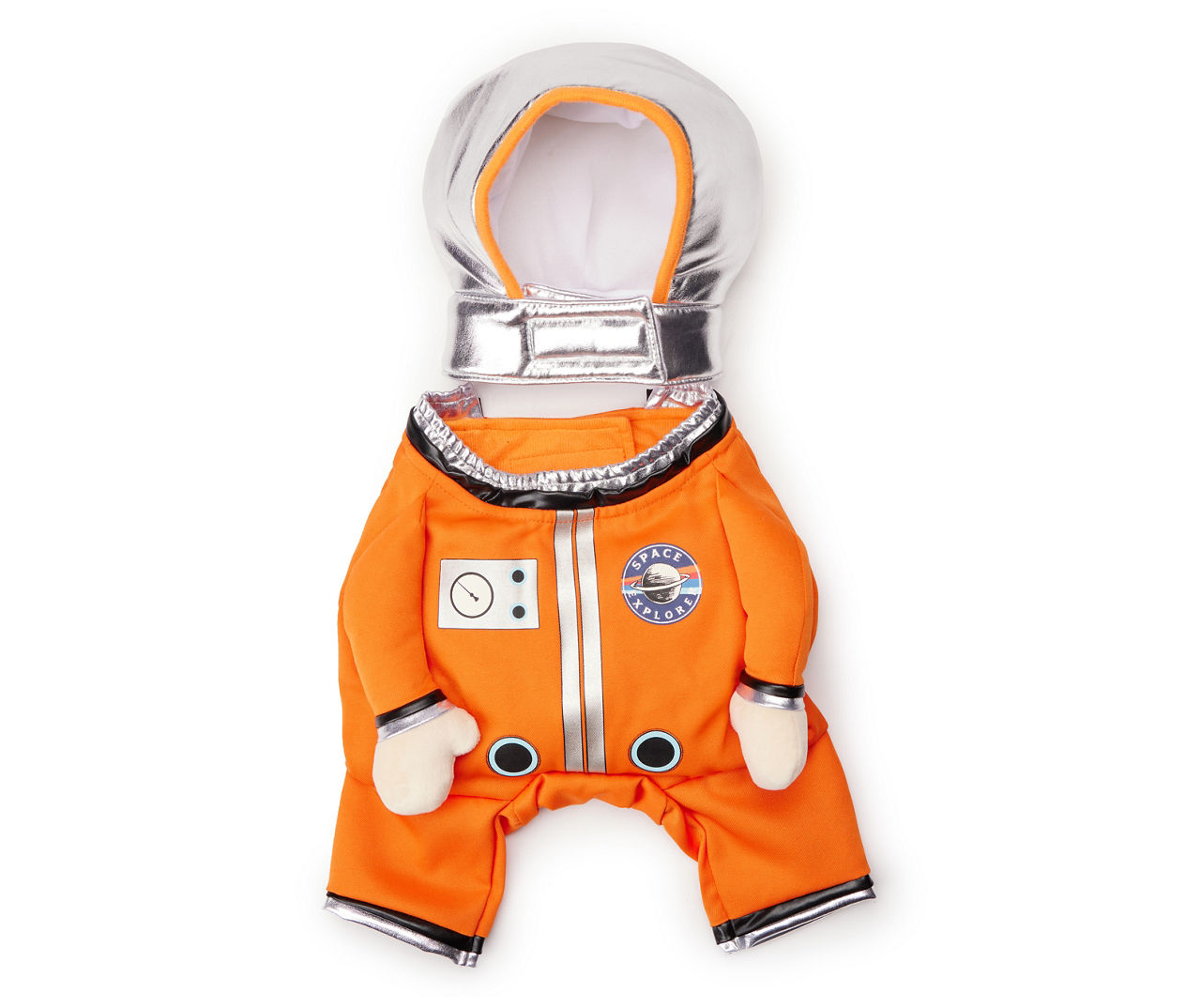 orange space suit costume