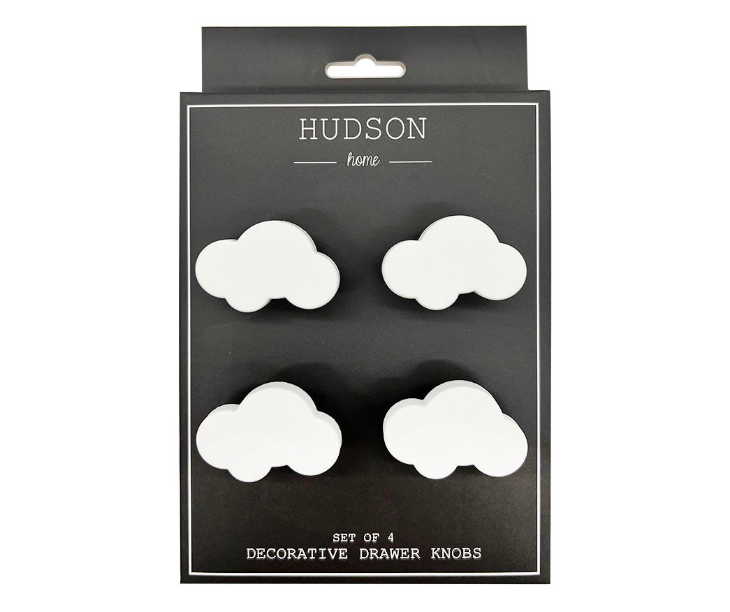 Hudson Home Cloud Drawer Knobs, 4Pack Big Lots