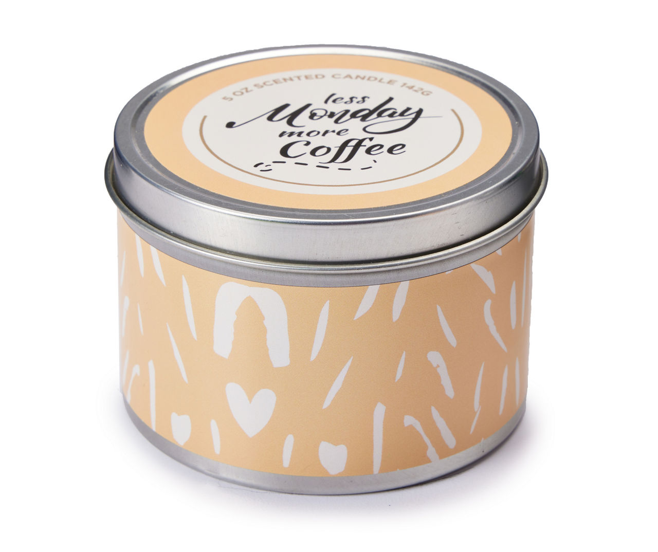 "Less Monday More Coffee" Tin Candle, 5 Oz.