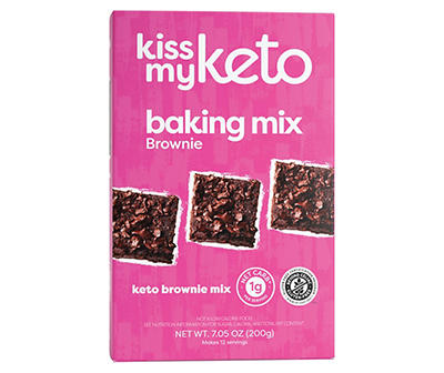 Kiss My Keto Brownie Baking Mix, 7.07 Oz.