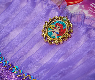 Green & Purple Princess Ariel Kids' Costume Dress