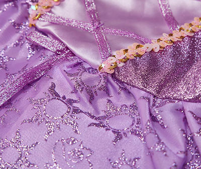 Purple Princess Rapunzel Kids' Costume Dress