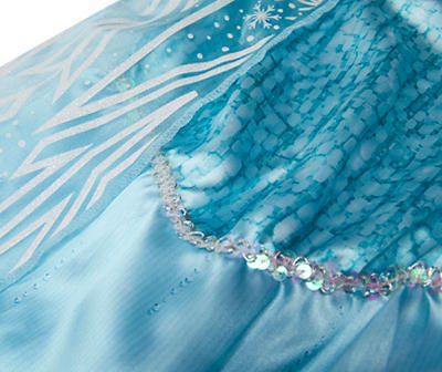 Frozen Blue Elsa Kids' Costume Dress