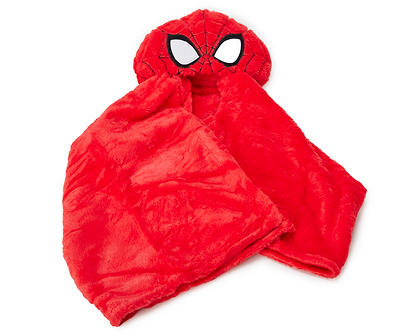 Red Spider-Man Hooded Blanket
