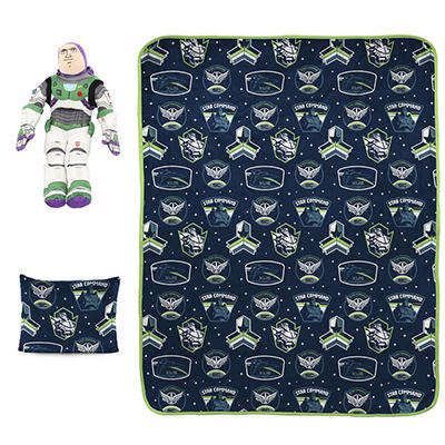 Lightyear Navy Space Patches 3-Piece Travel Set