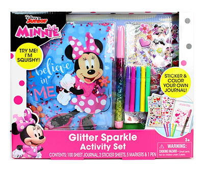 Minnie Glitter Journal Activity Set
