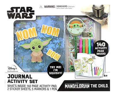 The Mandalorian The Child Glitter Journal Activity Set