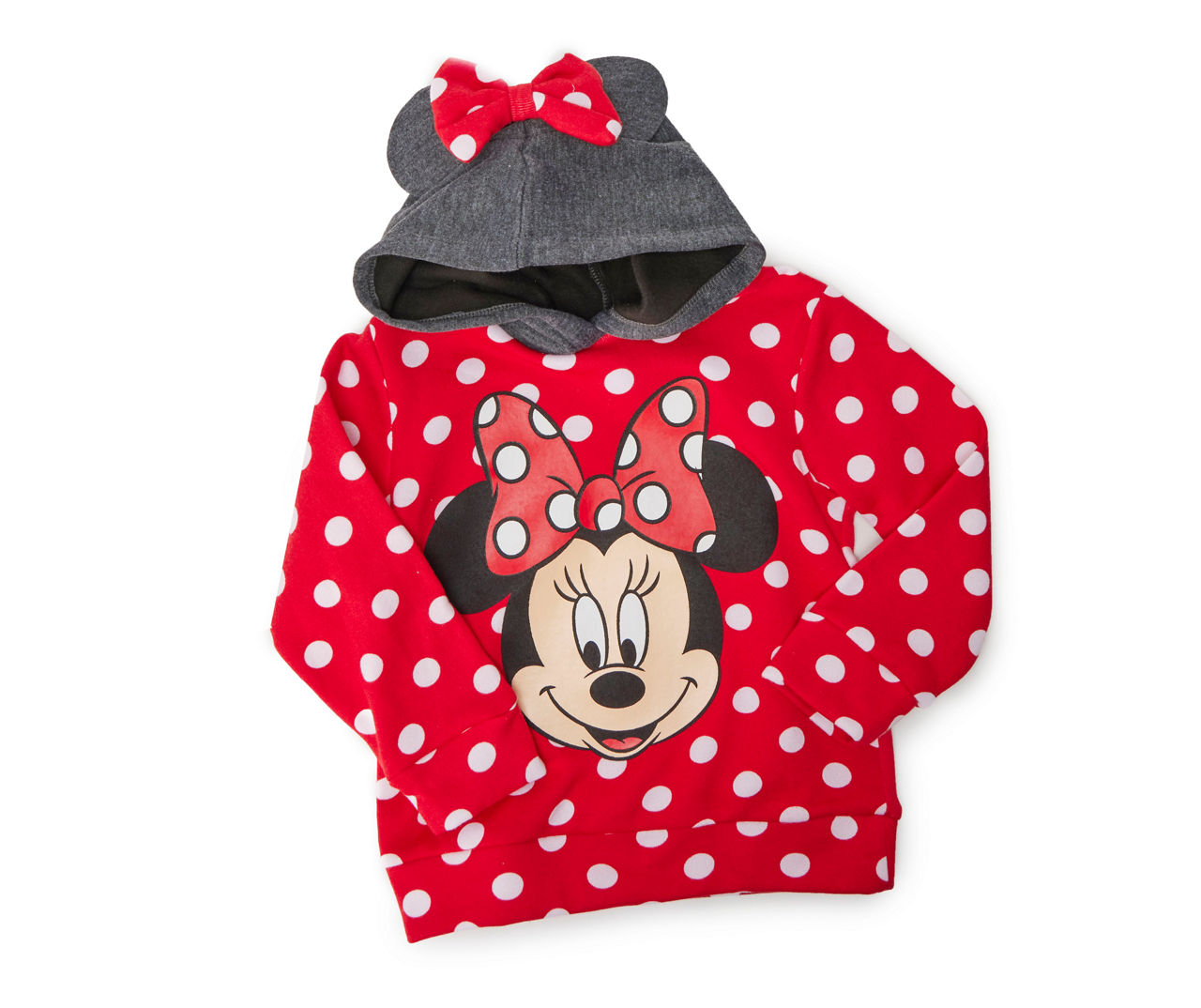 Toddler Size 2T Red & Black Minnie Mouse Cosplay Hoodie