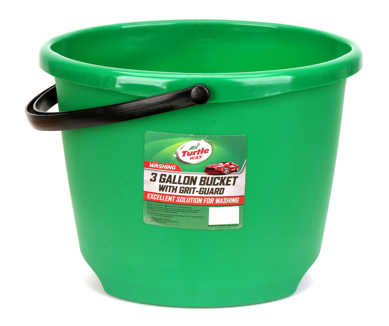 Turtle Wax Green 3-Gallon Bucket With Grit-Guard
