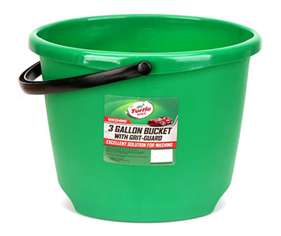 Green 3-Gallon Bucket With Grit-Guard