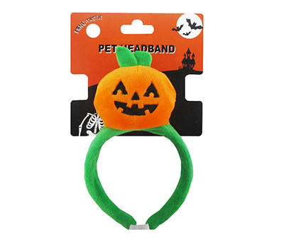 Pet Pumpkin Headband