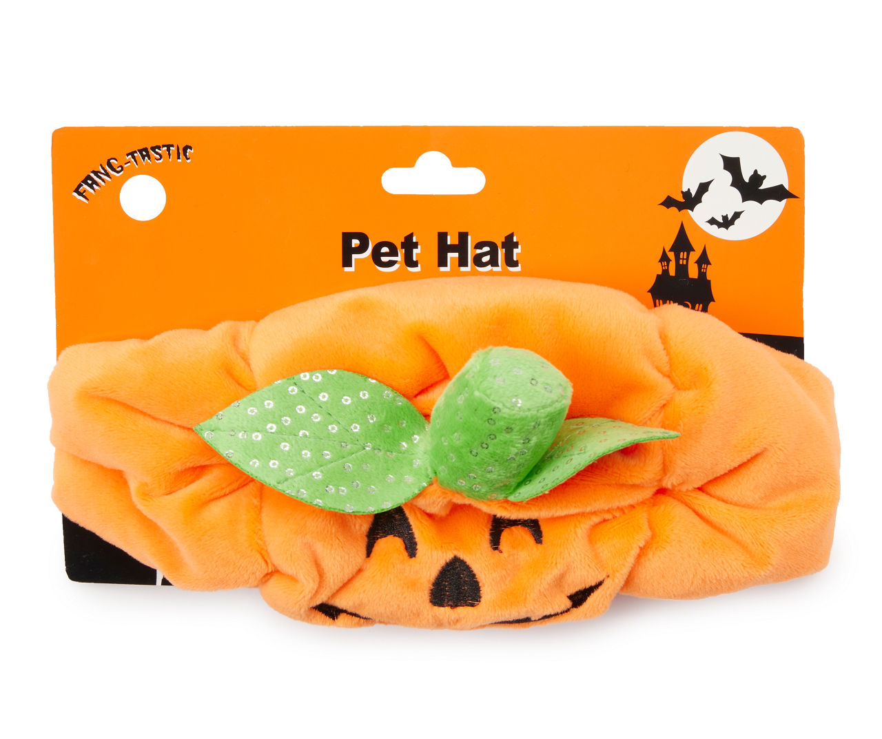Pet X-Small/Small Jack-O-Lantern Pumpkin Hat