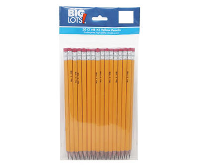 No. 2 Yellow Pencils, 30-Count