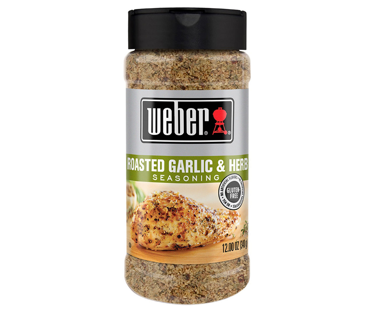 Weber Roasted Garlic & Herb Seasoning Shaker, 12 Oz.